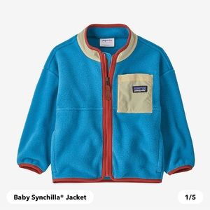NWT • Patagonia Synchilla Fleece Jacket • 3-6m